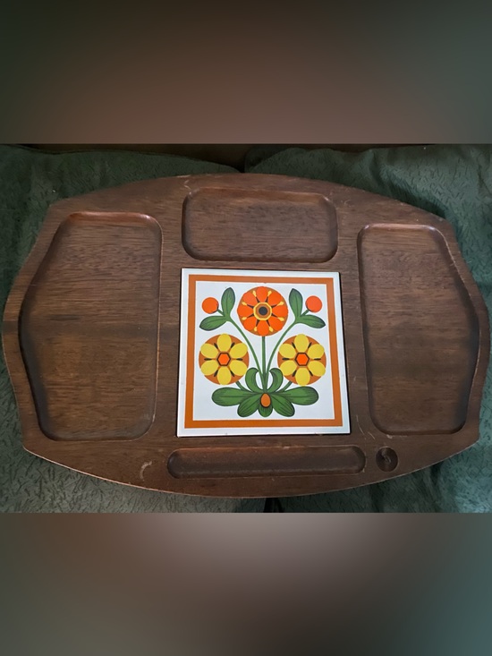 Gail craft Other - Vintage Gail craft wooden cheese board